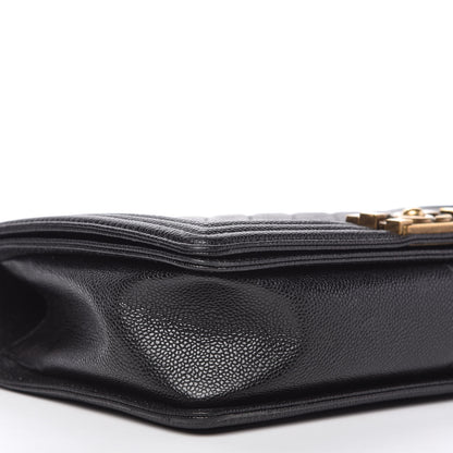 Chanel Caviar Quilted New Medium Boy Flap Black 6 of 10