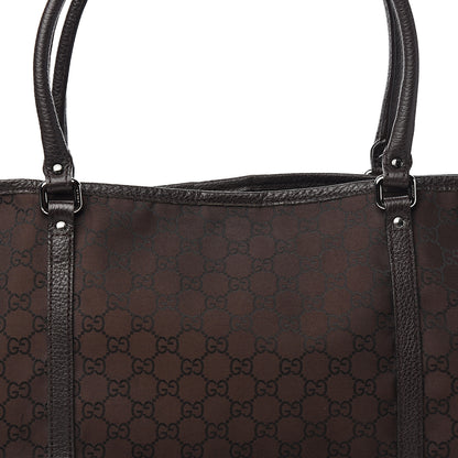 Gucci Monogram Medium Joy Tote Dark Brown 9 of 9
