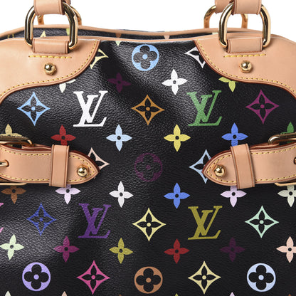 Louis Vuitton Monogram Multicolor Claudia Black 9 of 9