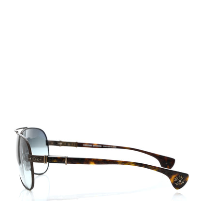 Chrome Hearts Grand Beast Aviator Sunglasses Tortoise 3 of 6