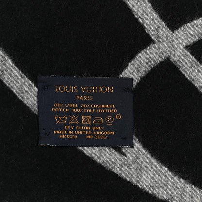 Louis Vuitton X NBA Wool Cashmere Basket Court Scarf 3 of 4