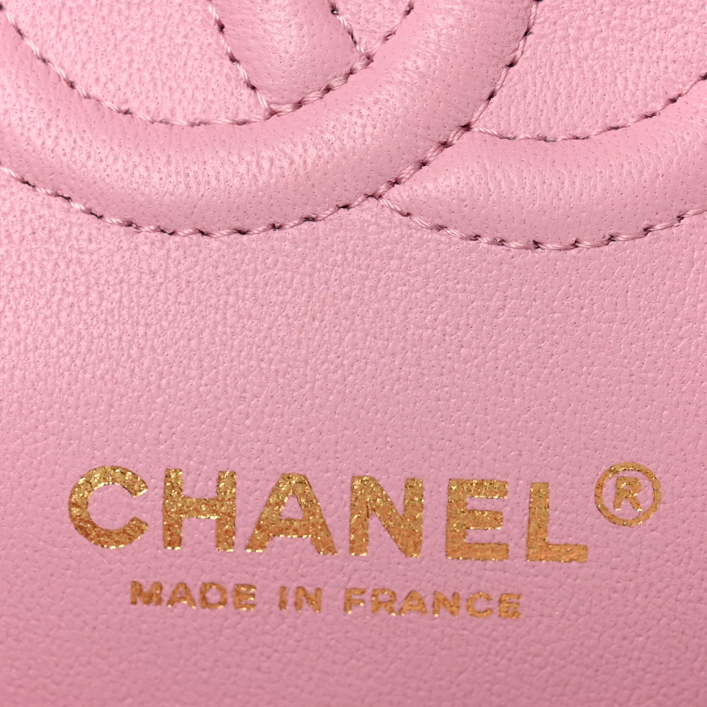 Caviar Quilted Small Double Flap Pink