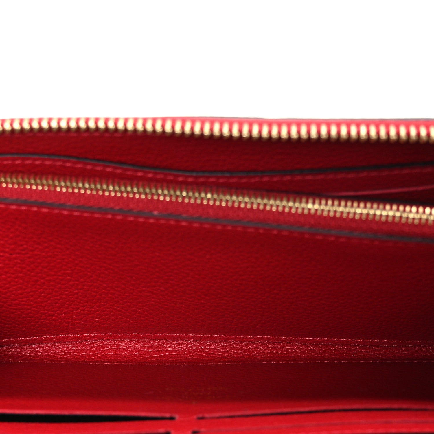 Louis Vuitton Empreinte Clemence Wallet Scarlet 5 of 8