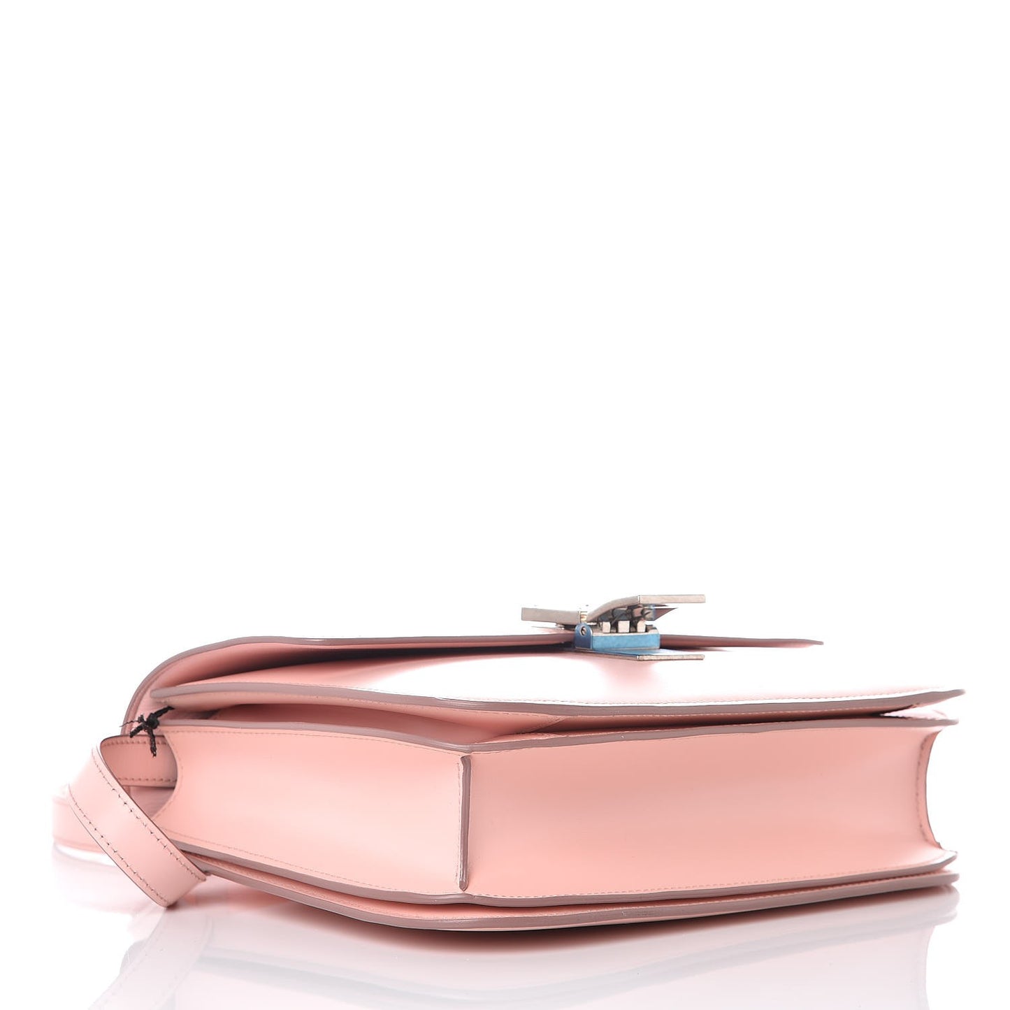 Box Calfskin Medium Classic Box Flap Bag Blush