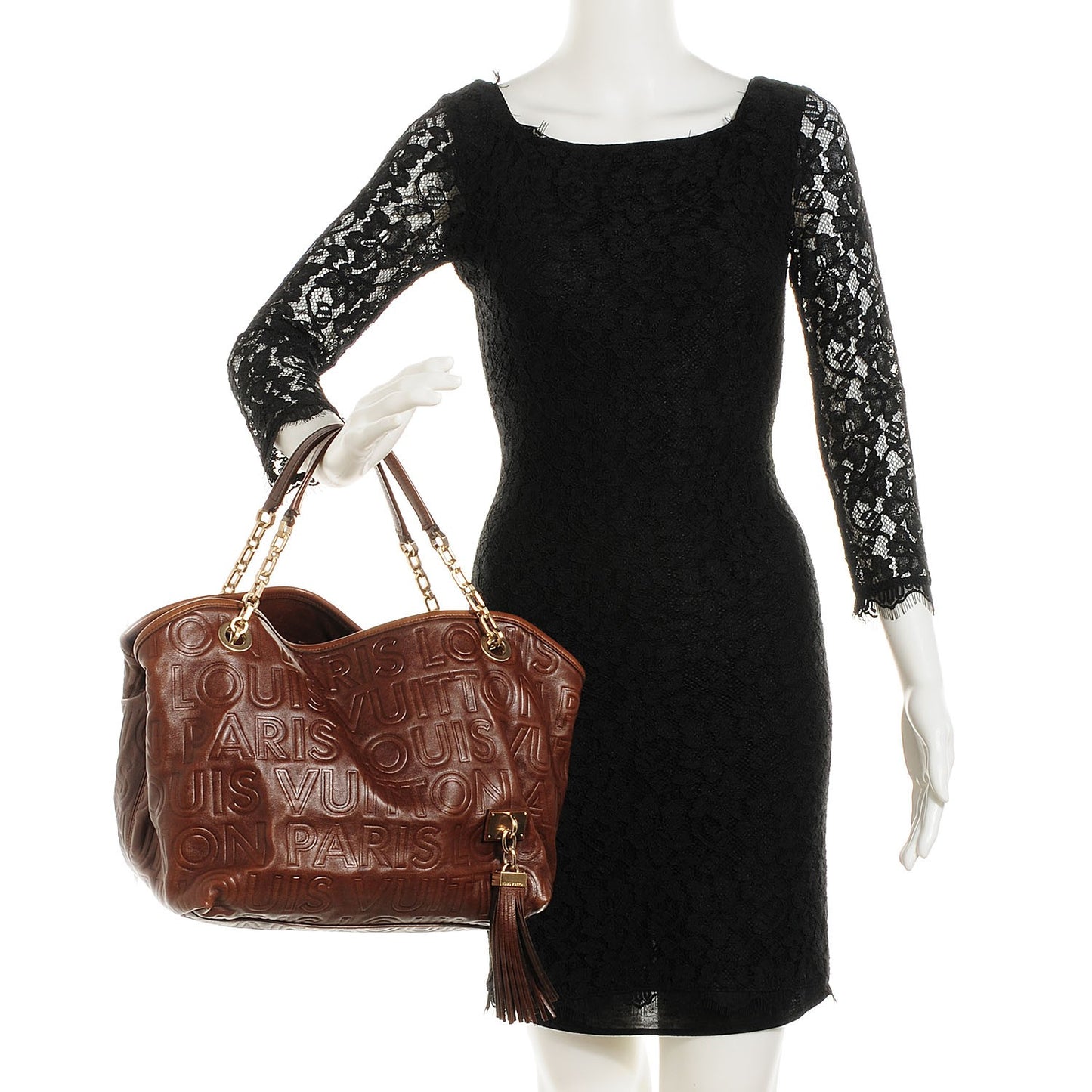 Monogram Paris Souple Whisper PM Chocolate