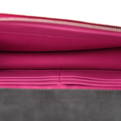 Fendi Snakeskin Tube Wallet on Chain Magenta 5 of 20