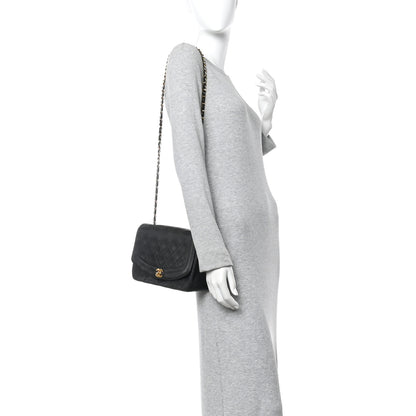 Chanel Lambskin Quilted Medium Single Flap Black 2 of 11