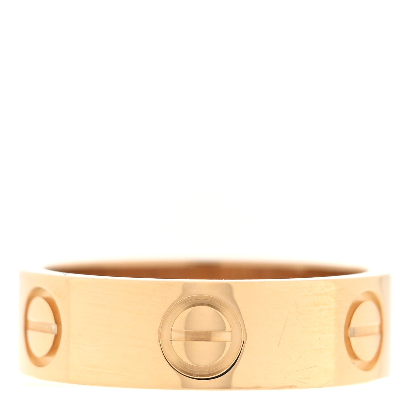 18K Yellow Gold 5.5mm LOVE Ring 51 5.75