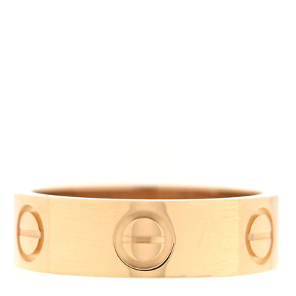 Cartier 18K Yellow Gold 5.5mm LOVE Ring 51 5.75 3 of 5