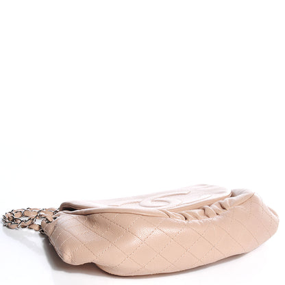 Chanel Caviar Half Moon Large Flap Beige Clair 4 of 8