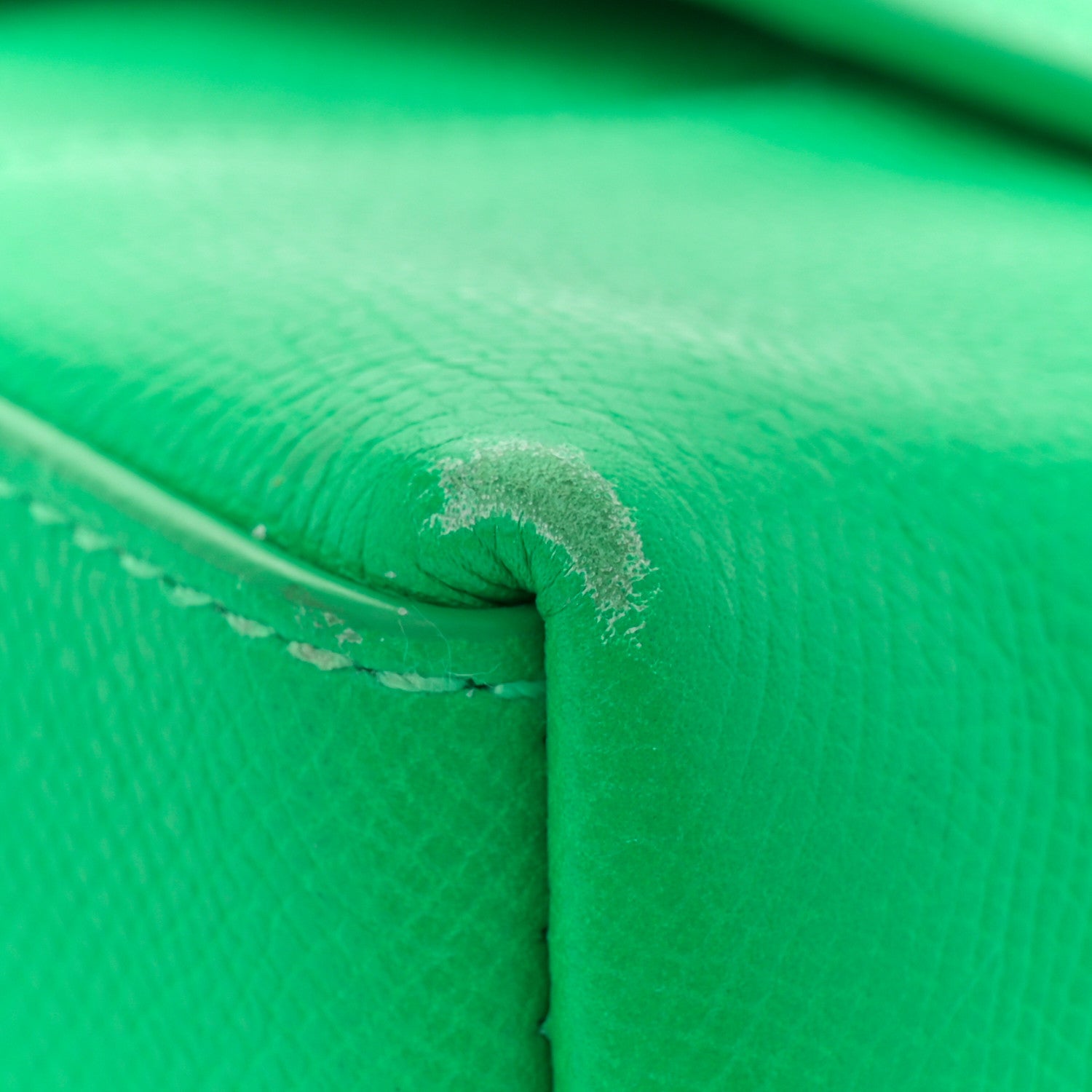 Balenciaga Grained Calfskin XS Downtown Shoulder Bag Vivid Green 15 of 16