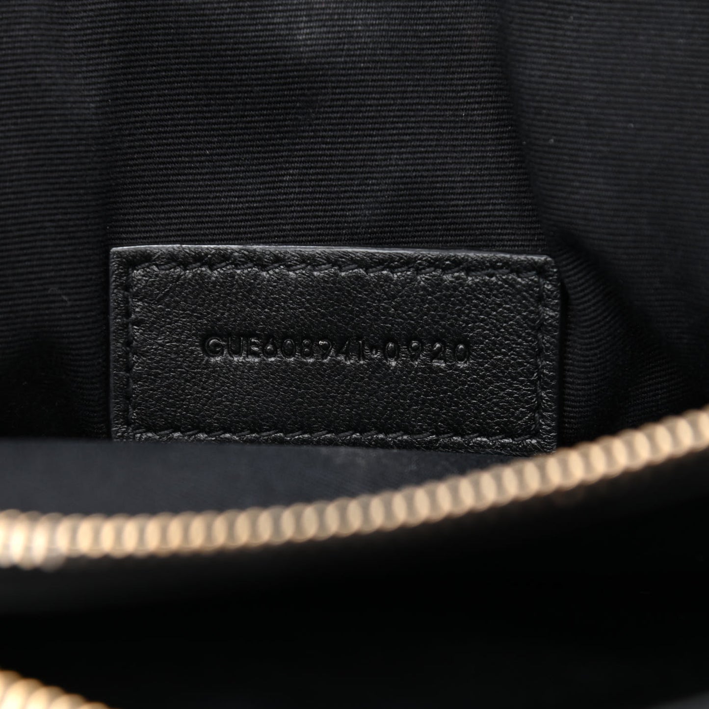 Grained Lambskin Quilted Mini Becky Double Zip Bag Black