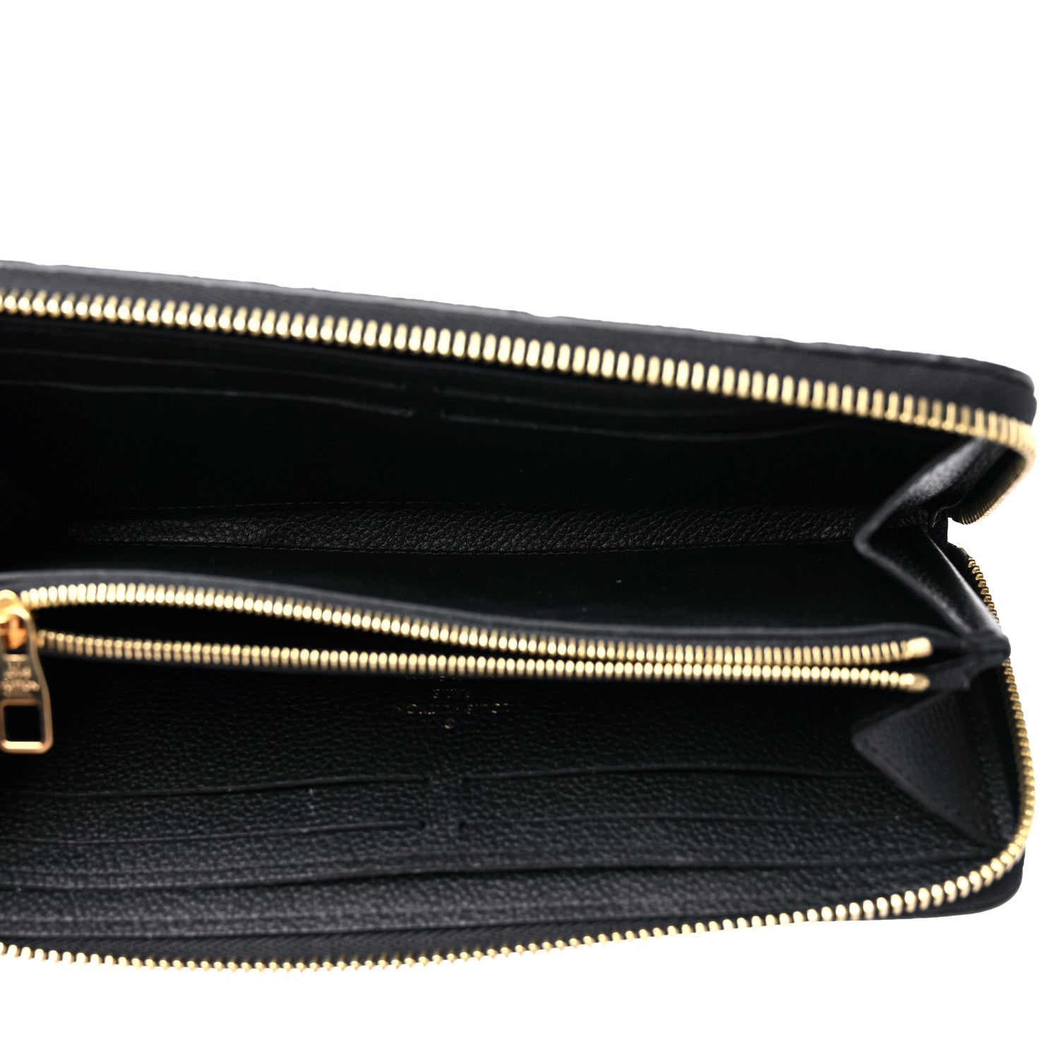 Louis Vuitton Empreinte Clemence Wallet Black 5 of 11