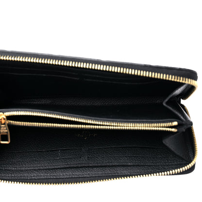 Louis Vuitton Empreinte Clemence Wallet Black 5 of 11