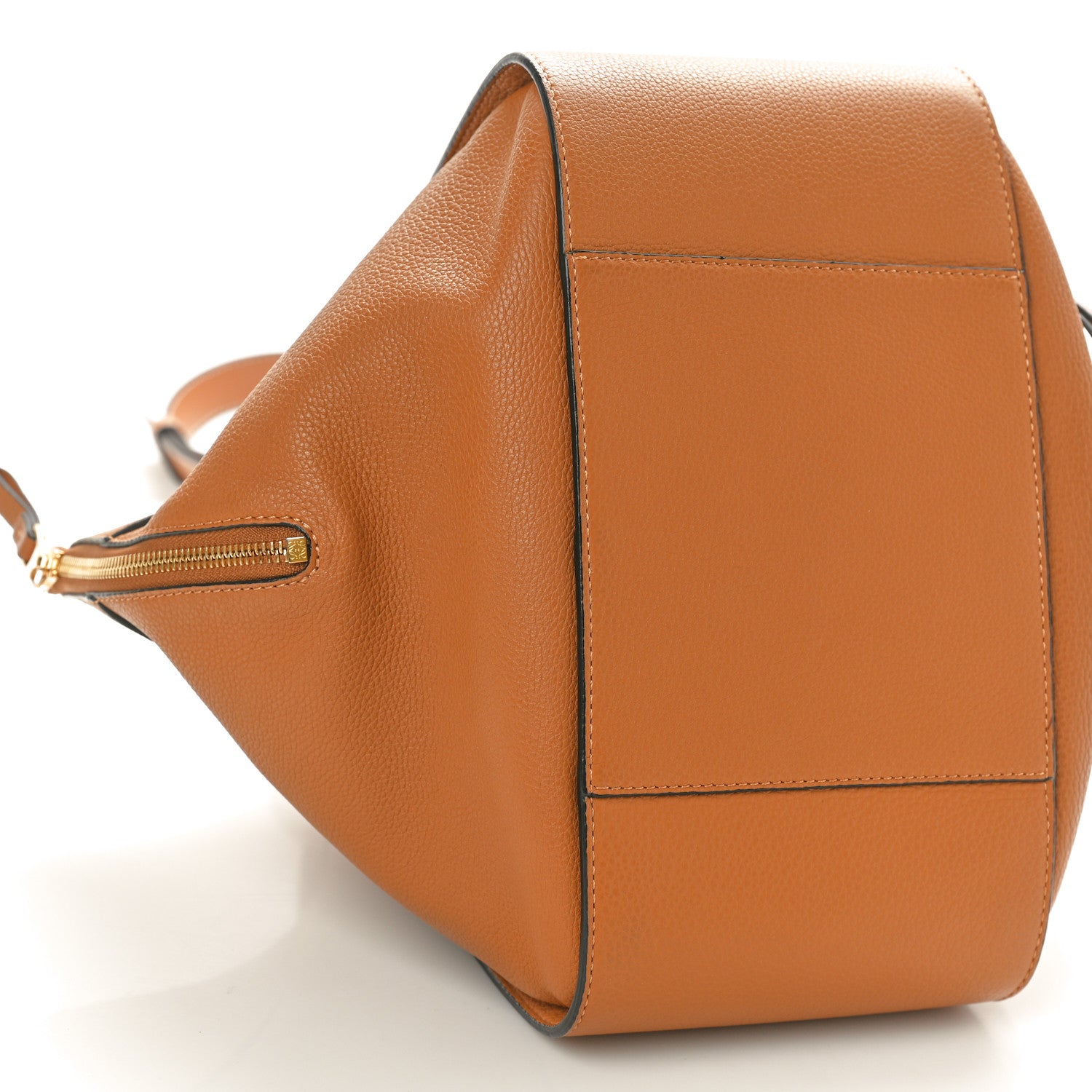 Loewe Grained Calfskin Small Hammock Shoulder Bag Tan 8 of 9