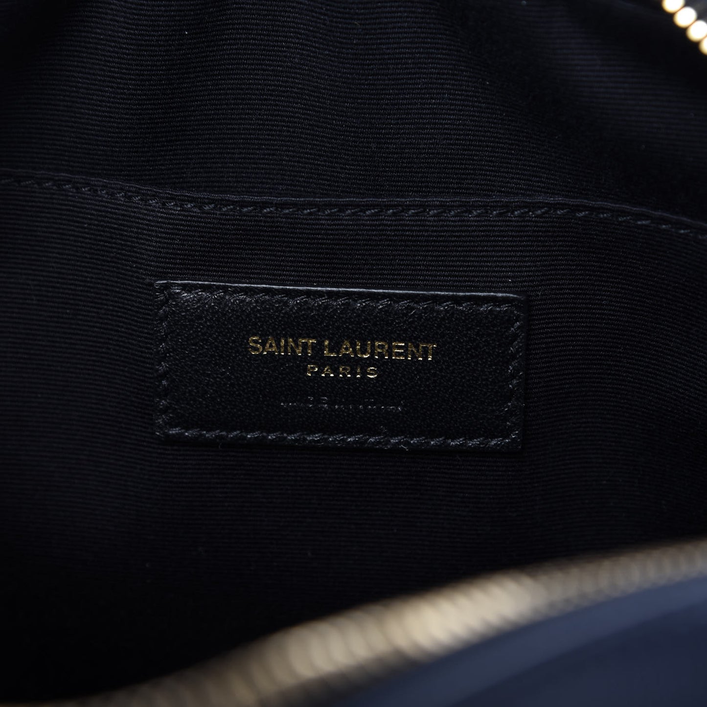 Calfskin Matelasse Monogram Lou Camera Bag Navy