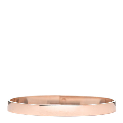 Hermes 18K Rose Gold Diamond PM Kelly Pave Bracelet SH 3 of 6
