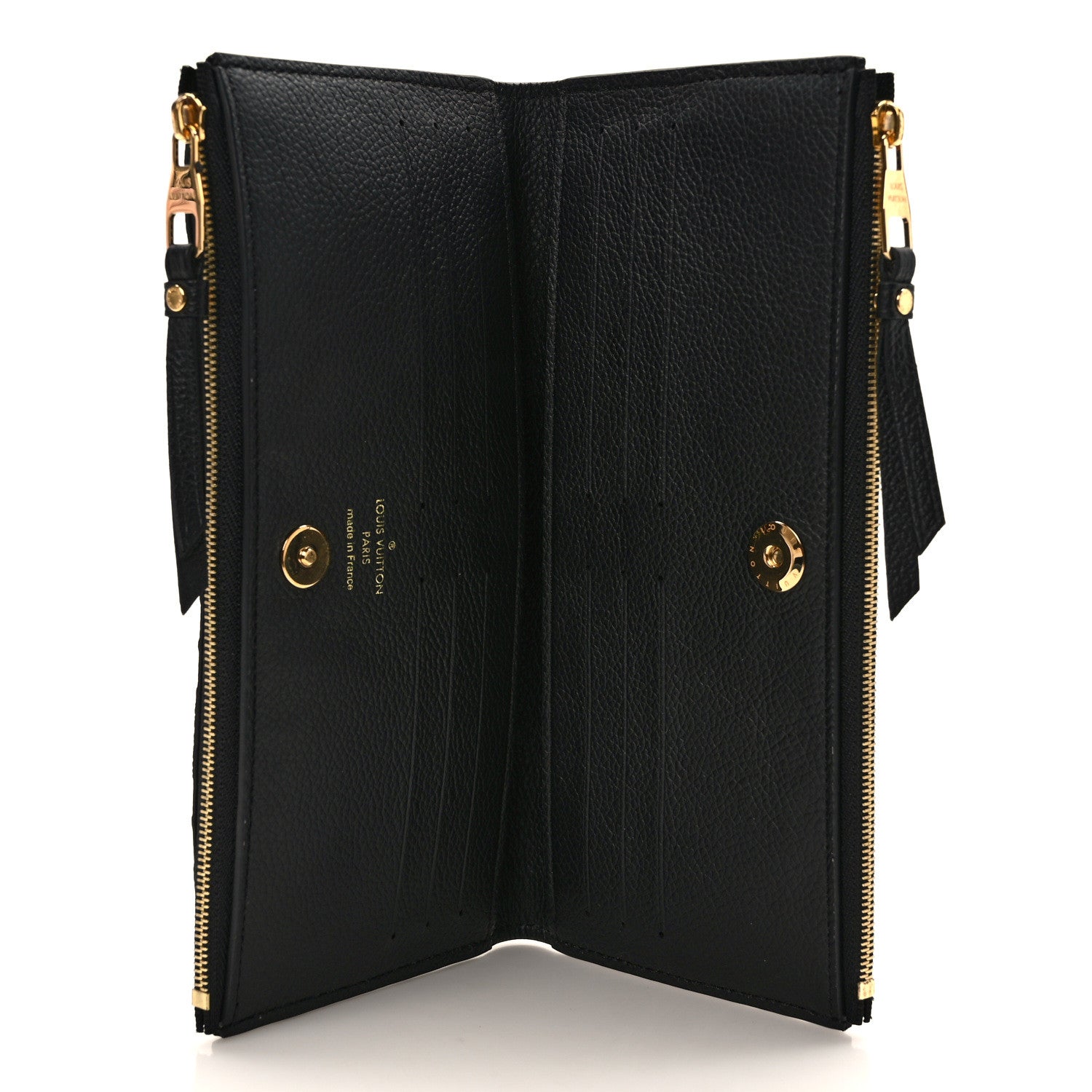 Louis Vuitton Empreinte Adele Wallet Black 5 of 8