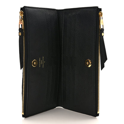 Louis Vuitton Empreinte Adele Wallet Black 5 of 8