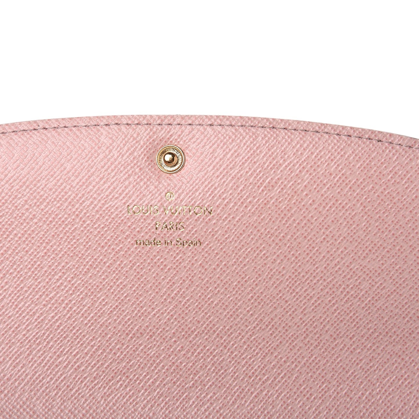 Monogram Emilie Wallet Rose Ballerine