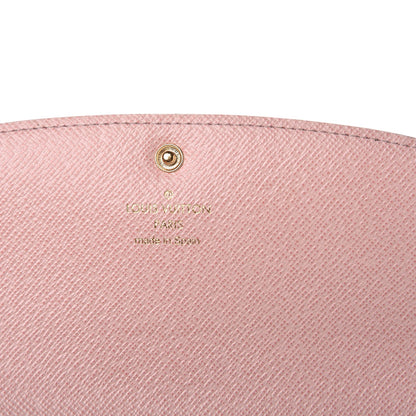 Louis Vuitton Monogram Emilie Wallet Rose Ballerine 6 of 8