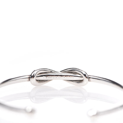 Tiffany Sterling Silver Infinity Cuff Bracelet 3 of 3