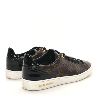 Louis Vuitton Patent Monogram Frontrow Sneakers 38 4 of 8