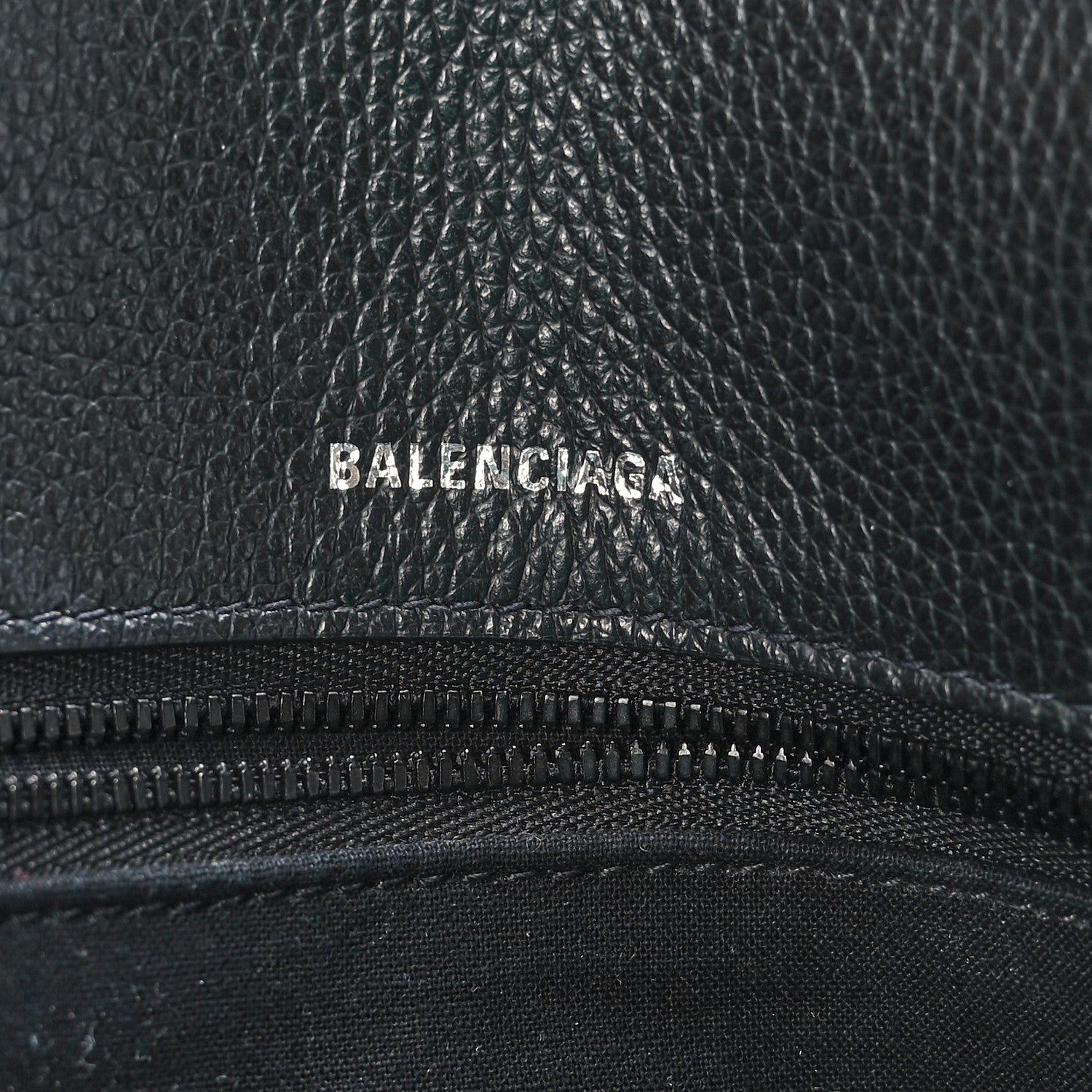 Balenciaga Supple Calfskin Ville Top Handle Bag Black 6 of 8