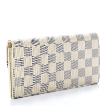 Louis Vuitton Damier Azur Emilie Wallet 3 of 13