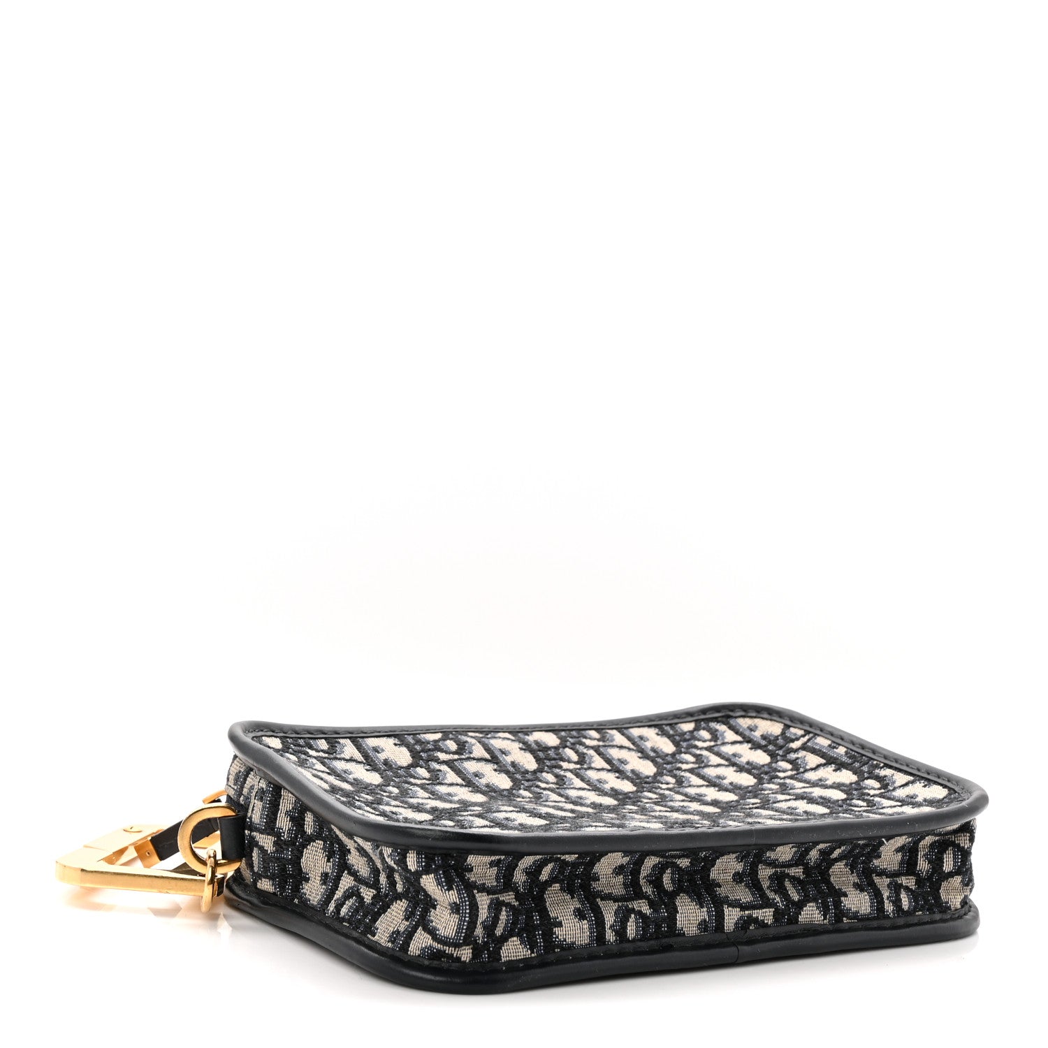 Christian Dior Oblique Diorquake Clutch Blue 4 of 10