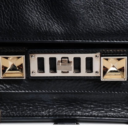 Proenza Schouler Leather PS11 Classic Shoulder Bag Black 6 of 11