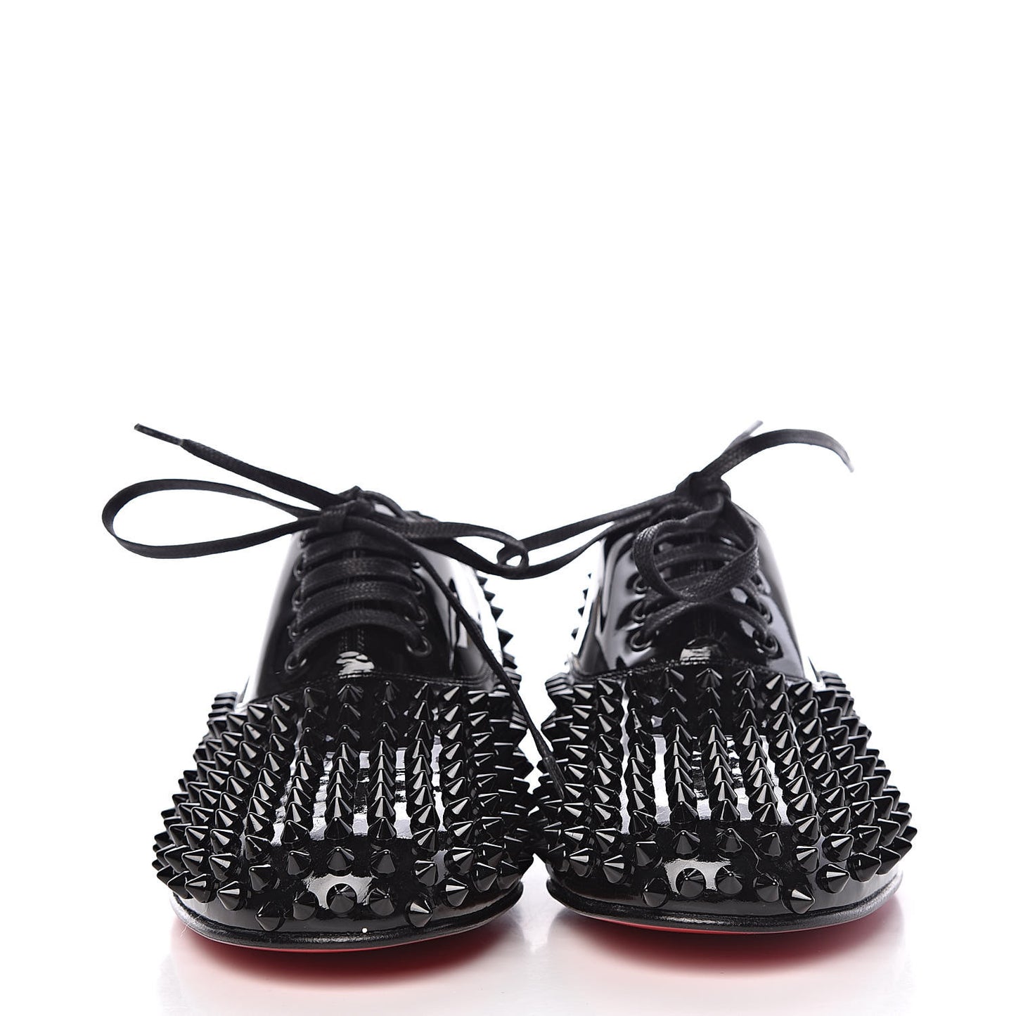 Patent Spike Freddy Flats 37.5 Black