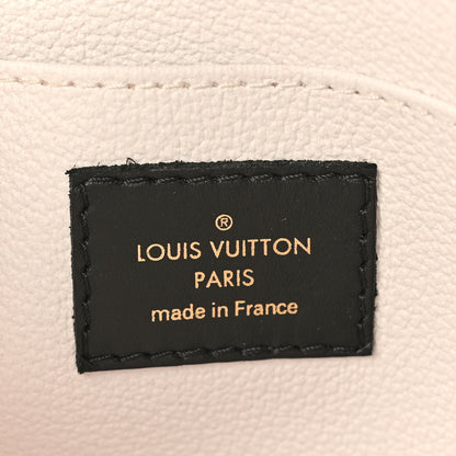 Louis Vuitton Monogram Giant Crafty Cosmetic Pouch Creme Caramel 6 of 11