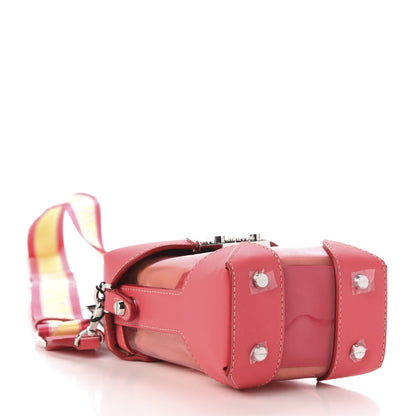 MCM Transparent Mini Berlin Crossbody Teaberry 6 of 14