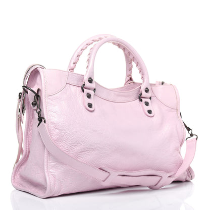 Balenciaga Agneau Classic Hardware City Rose Poudre Rose Petunia 4 of 14