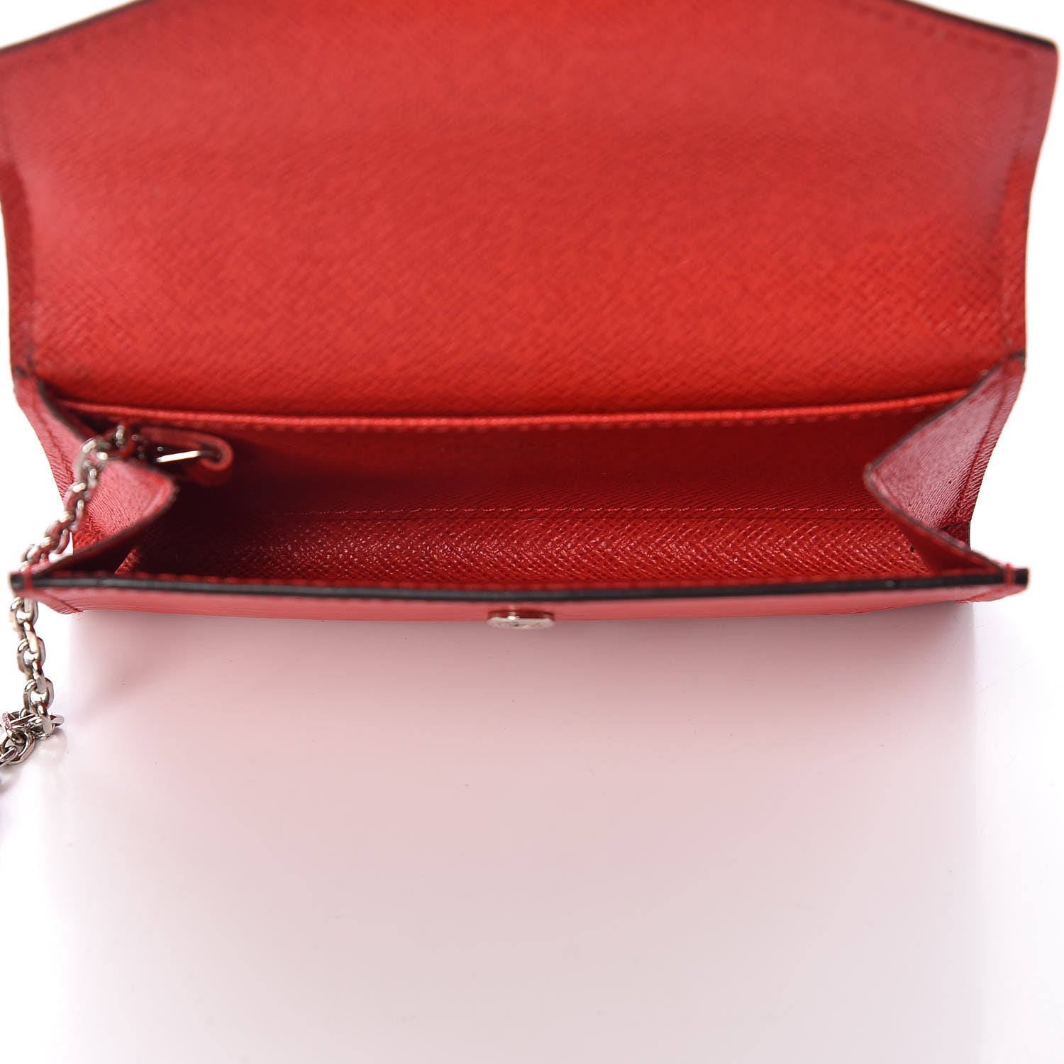Louis Vuitton Epi Key Pouch Coquelicot 6 of 10