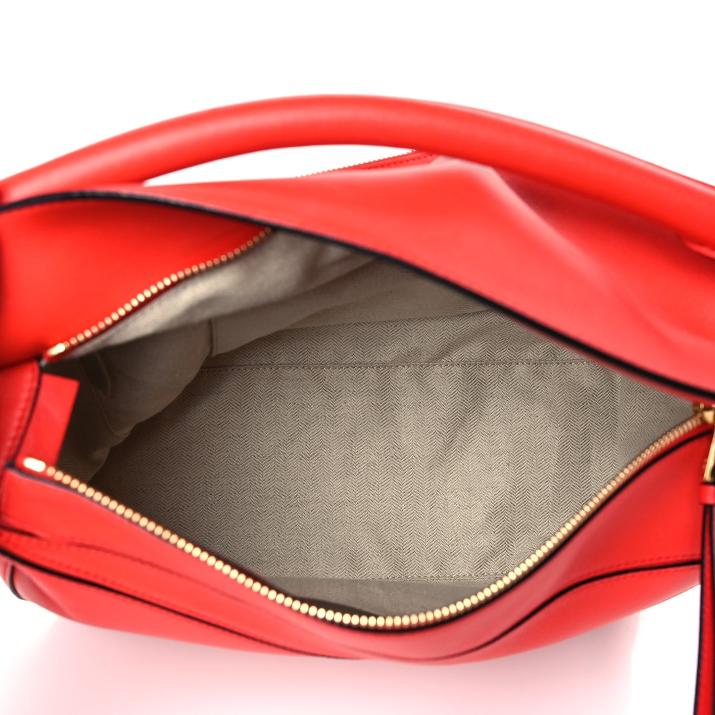 Calfskin Medium Puzzle Bag Scarlet