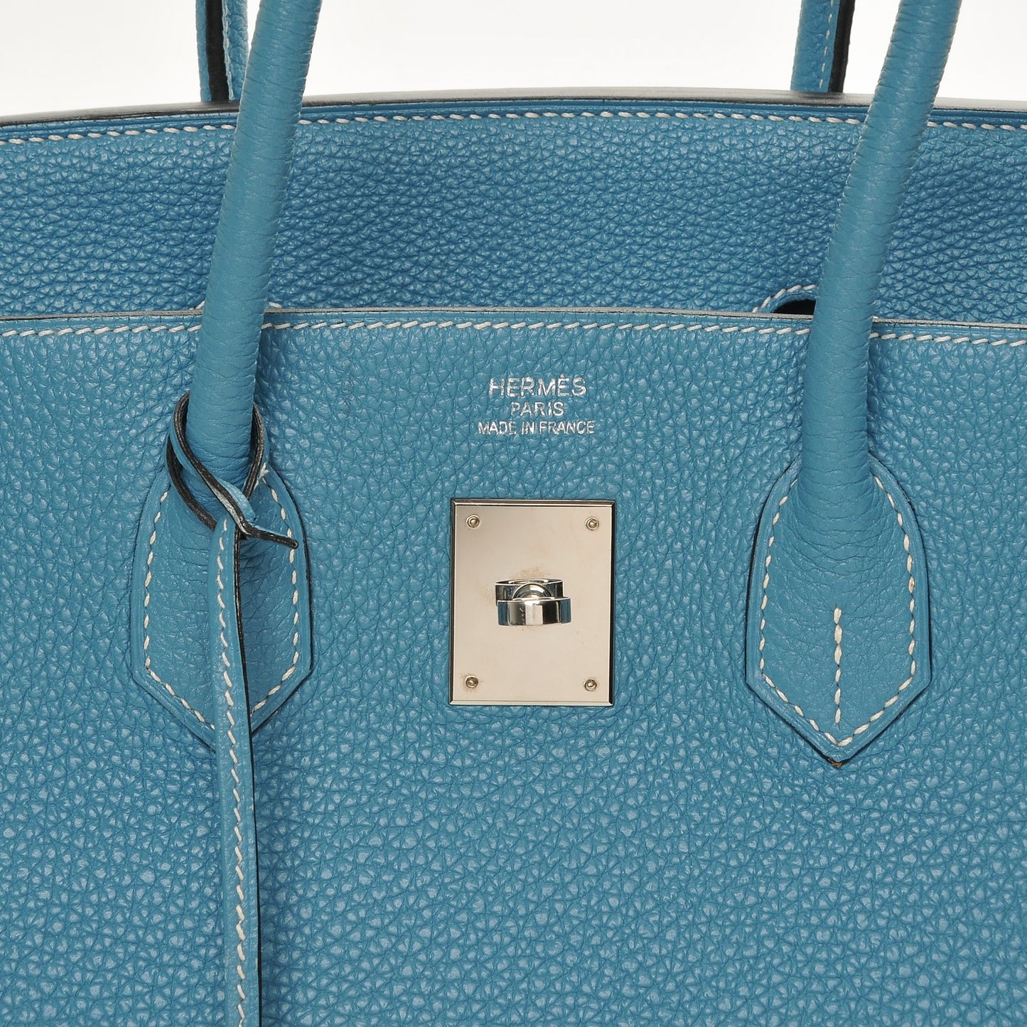 Togo Birkin 35 Blue Jean
