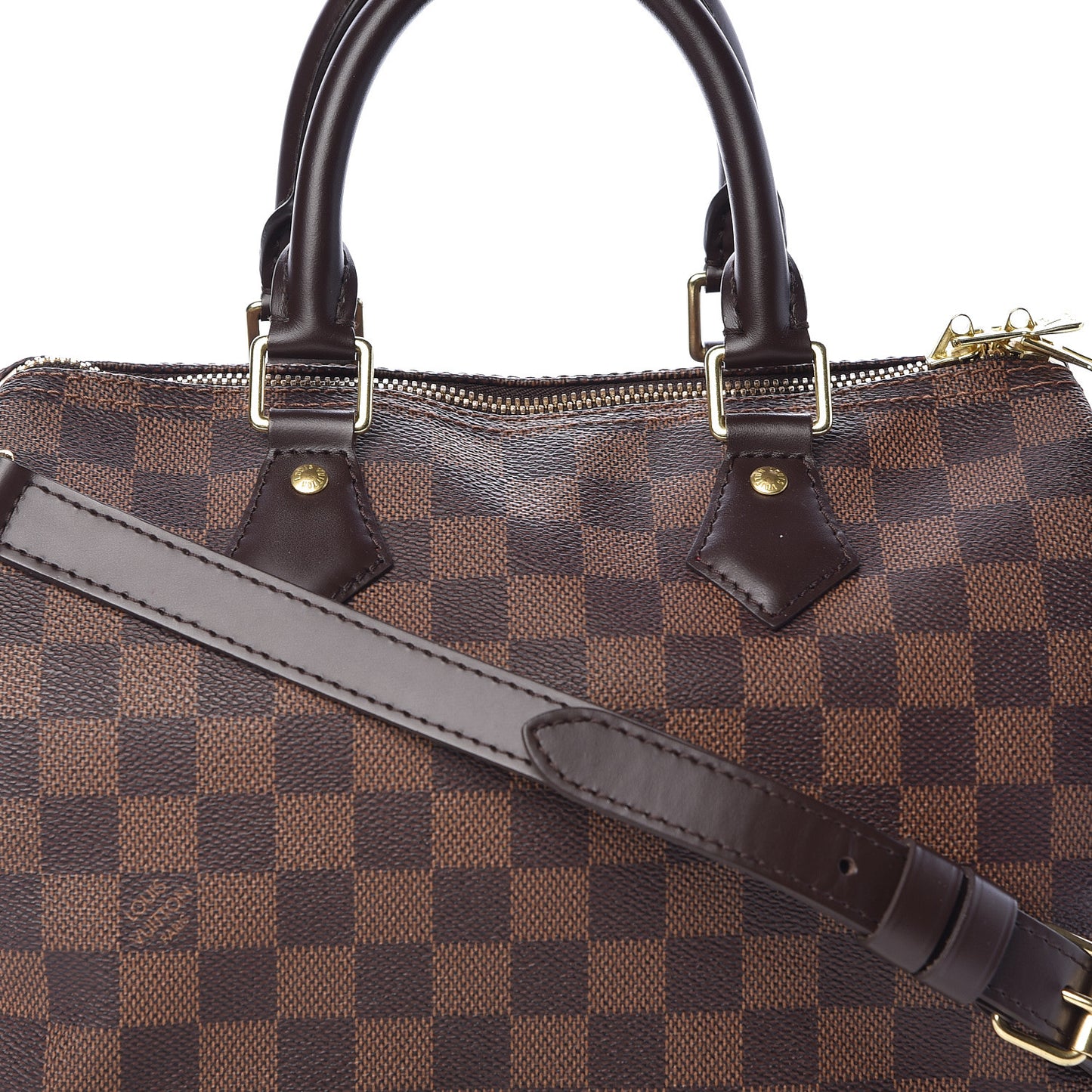 Damier Ebene Speedy Bandouliere 25