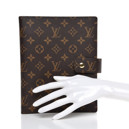Louis Vuitton Monogram Large Ring Agenda Cover 2 of 7