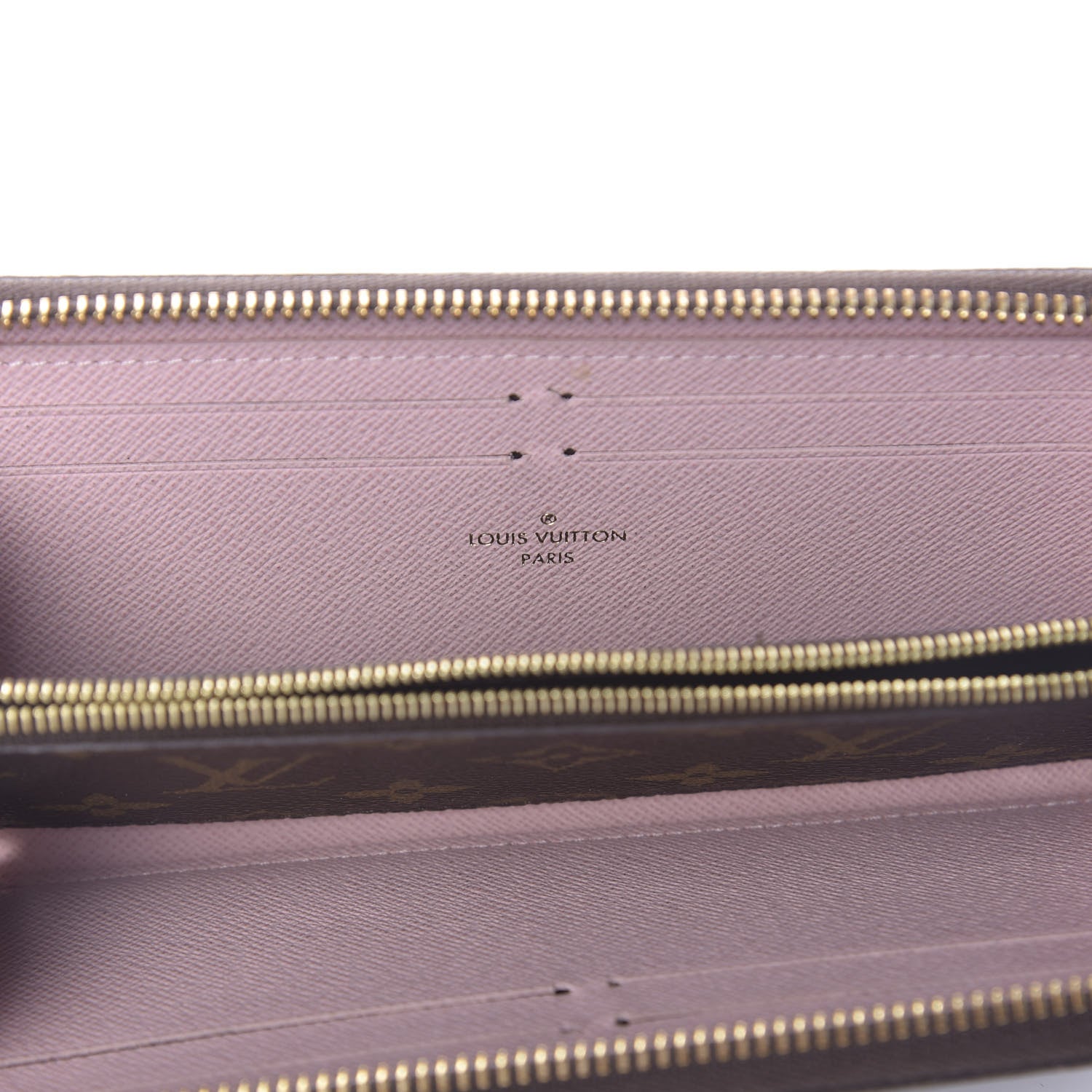 Louis Vuitton Monogram Clemence Wallet Rose Ballerine 8 of 8