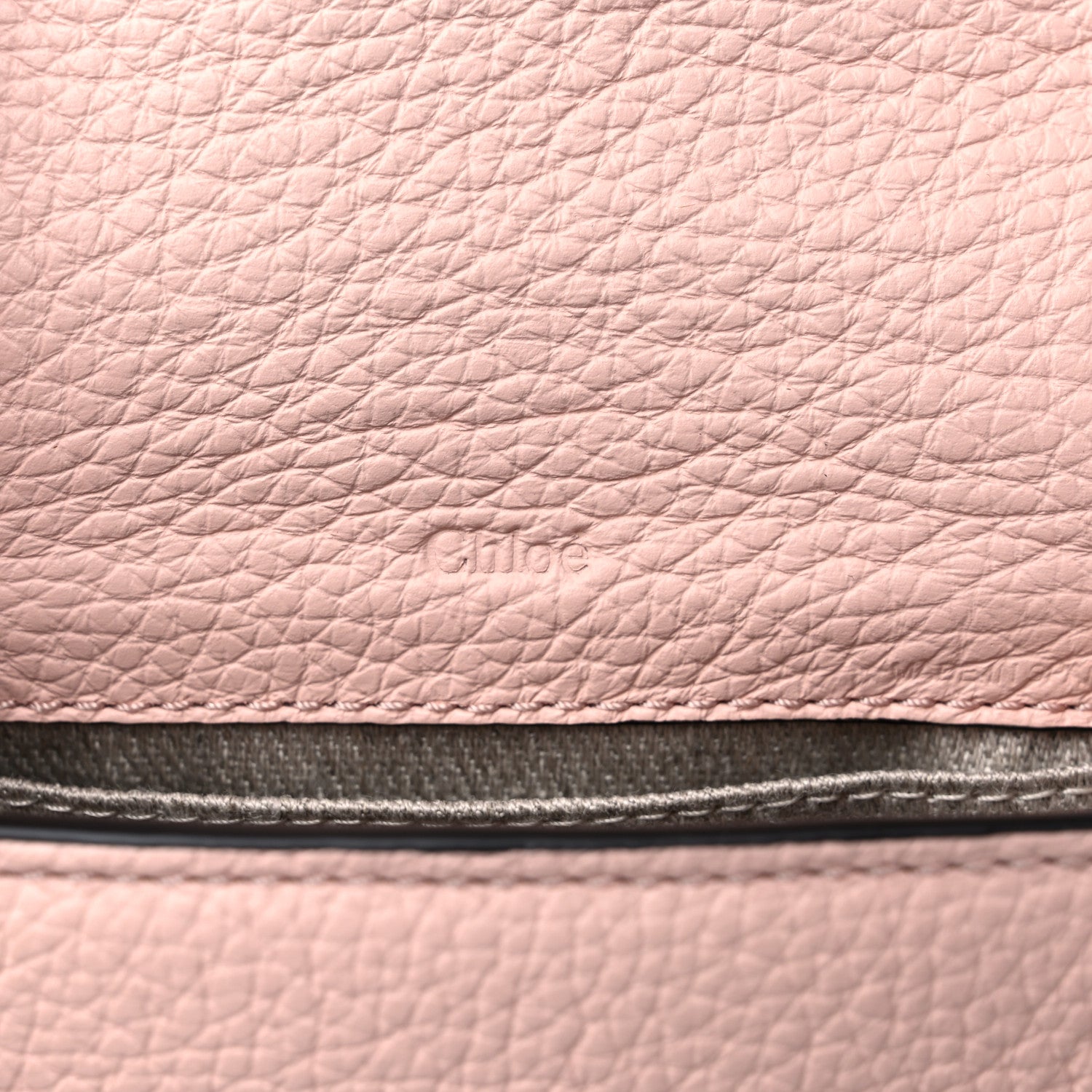 Chloe Calfskin Nano Marcie Saddle Bag Blush Nude 6 of 9