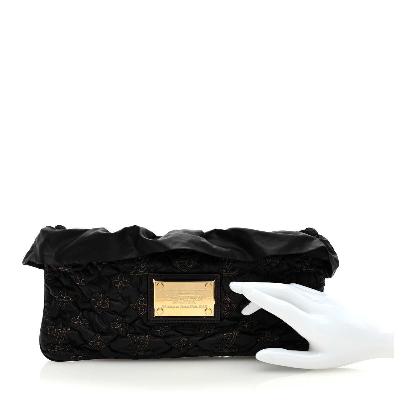 Louis Vuitton Pochette Devi MM Black 2 of 6