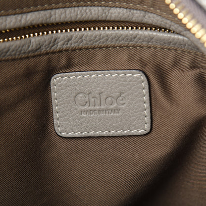 Chloe Calfskin Medium Marcie Satchel Cashmere Grey 5 of 9
