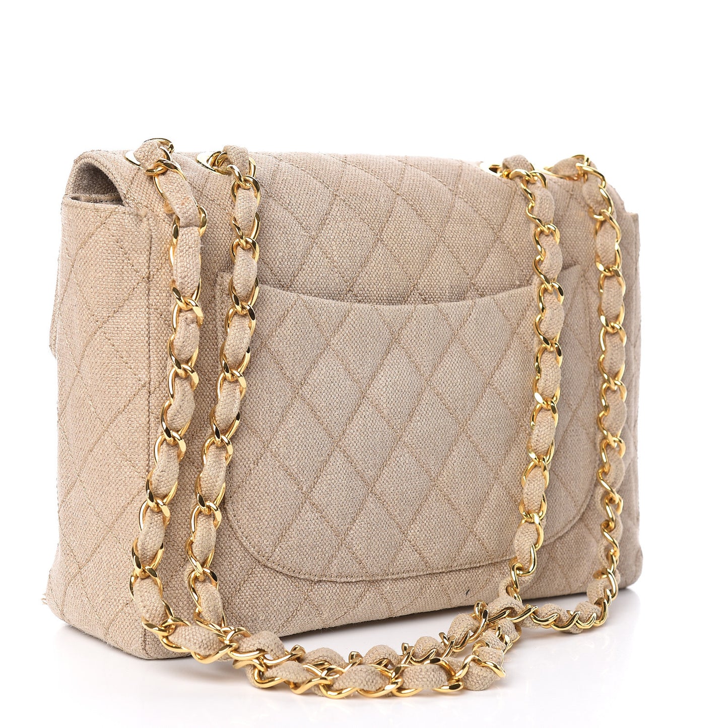 Toile Jumbo Single Flap Beige