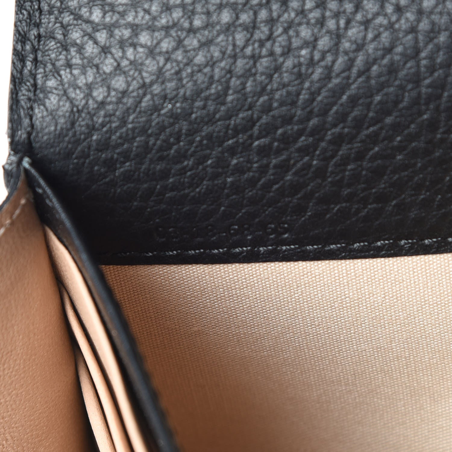 Chloe Calfskin Alphabet Long Wallet Black 8 of 9
