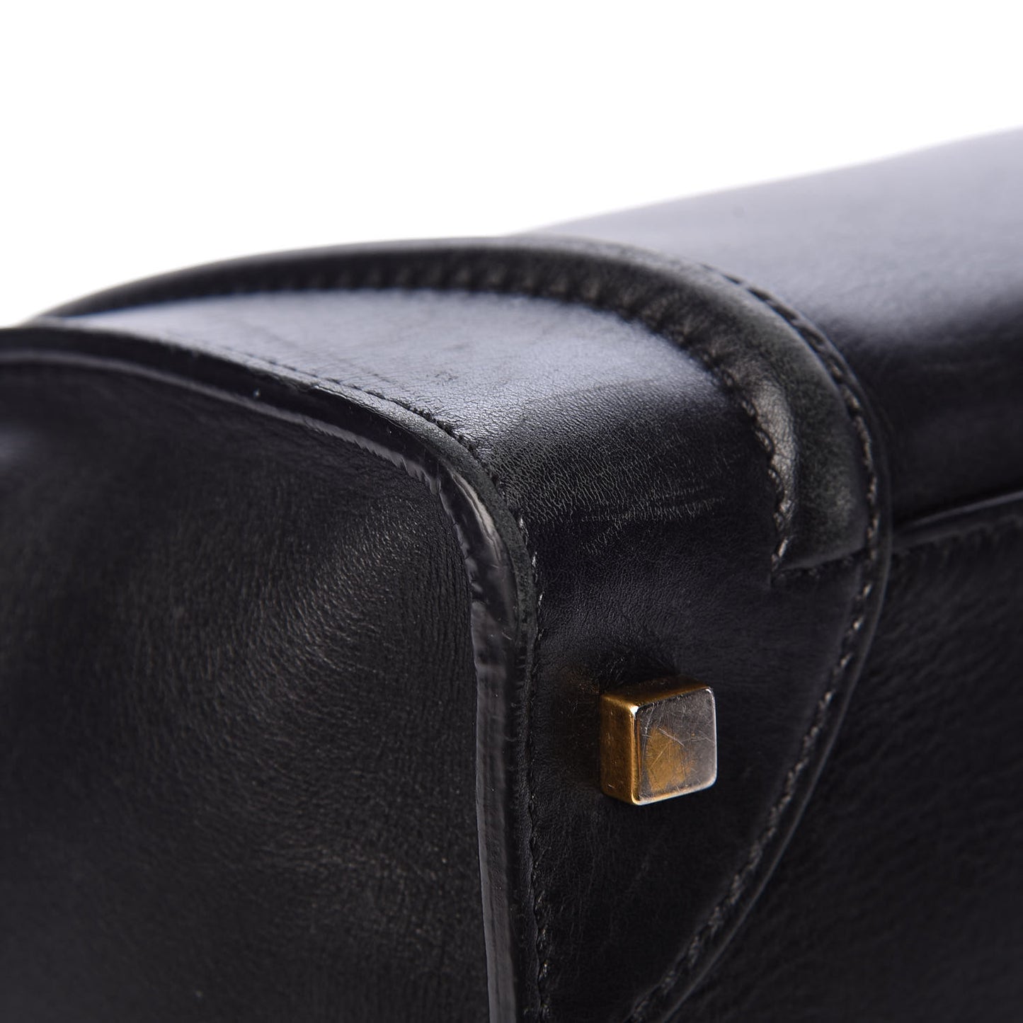 Smooth Calfskin Mini Luggage Black