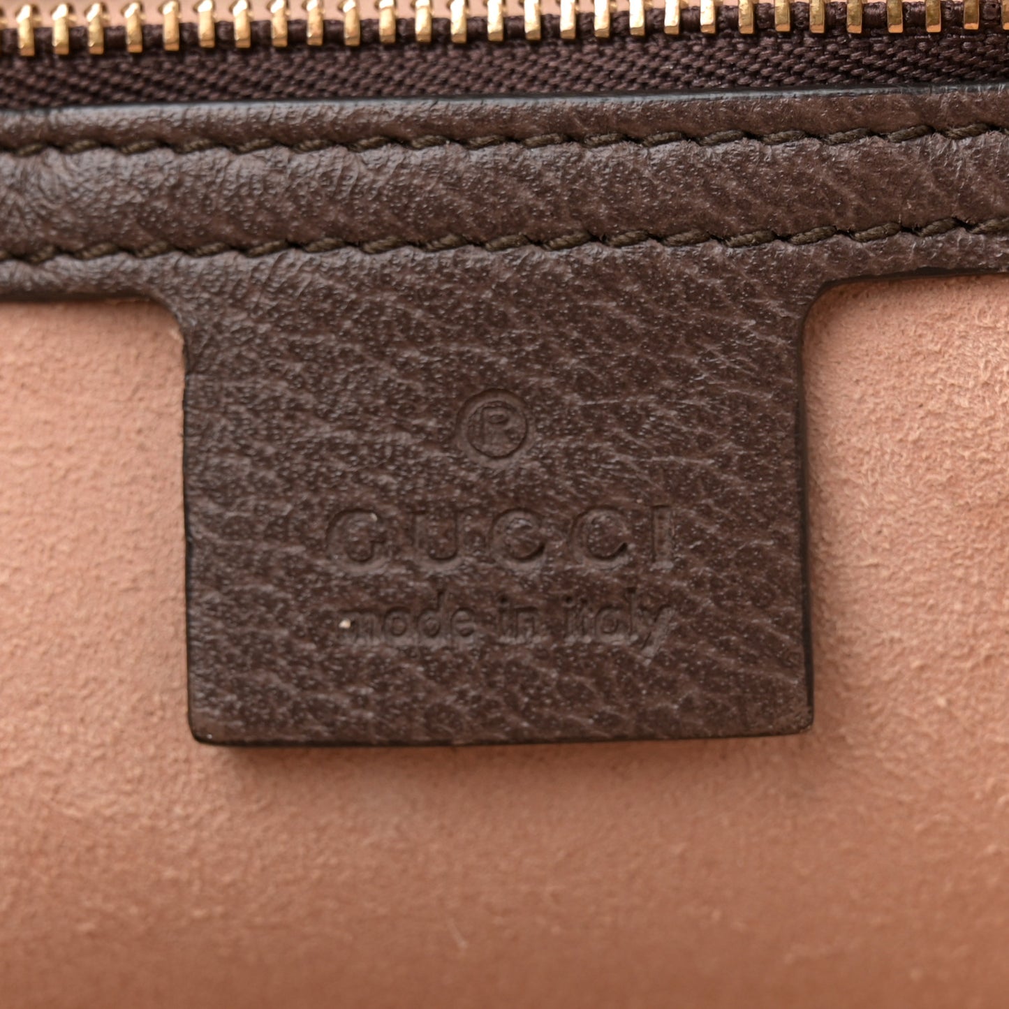 GG Supreme Monogram Textured Calfskin Web Medium Ophidia Shopping Tote Beige Ebony New Acero