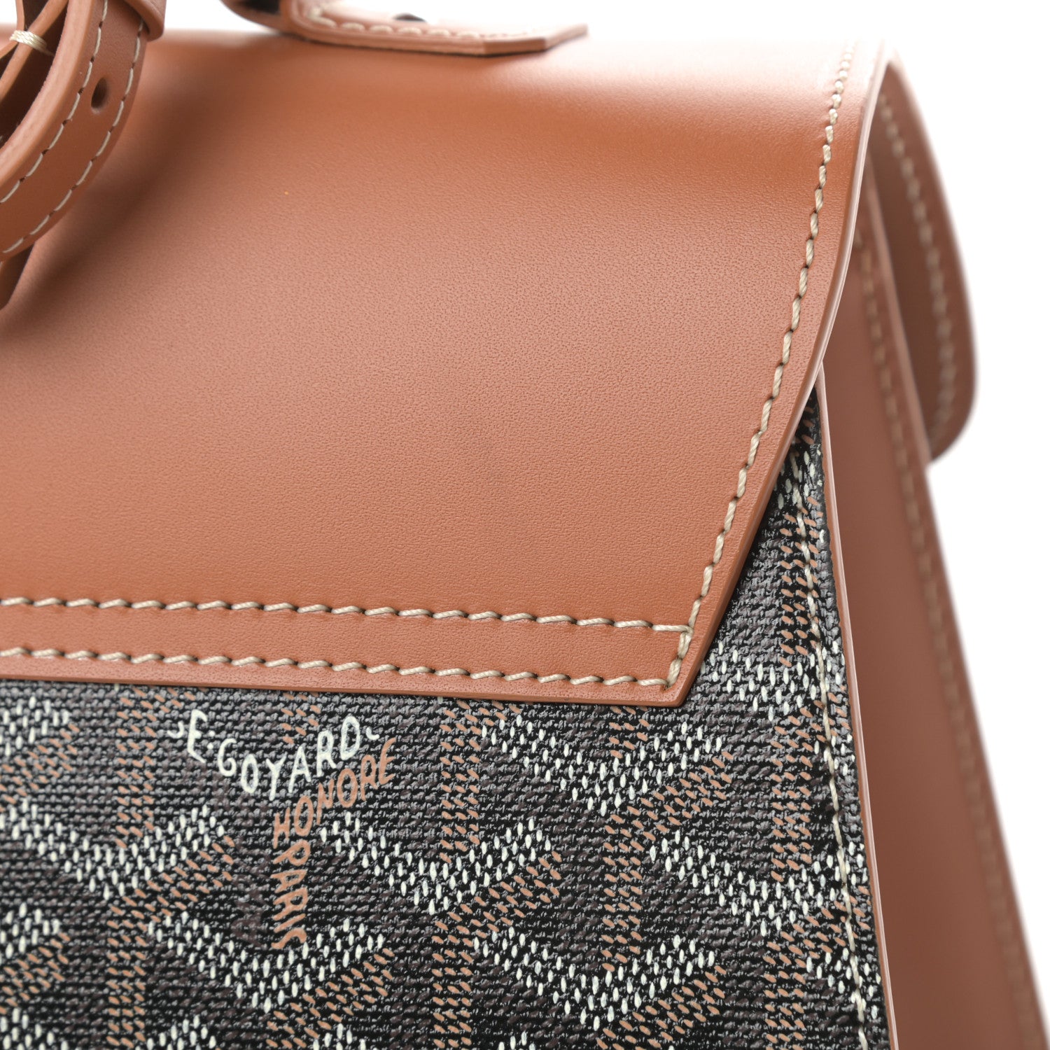 Goyard Goyardine Saigon GM Black Gold 12 of 14