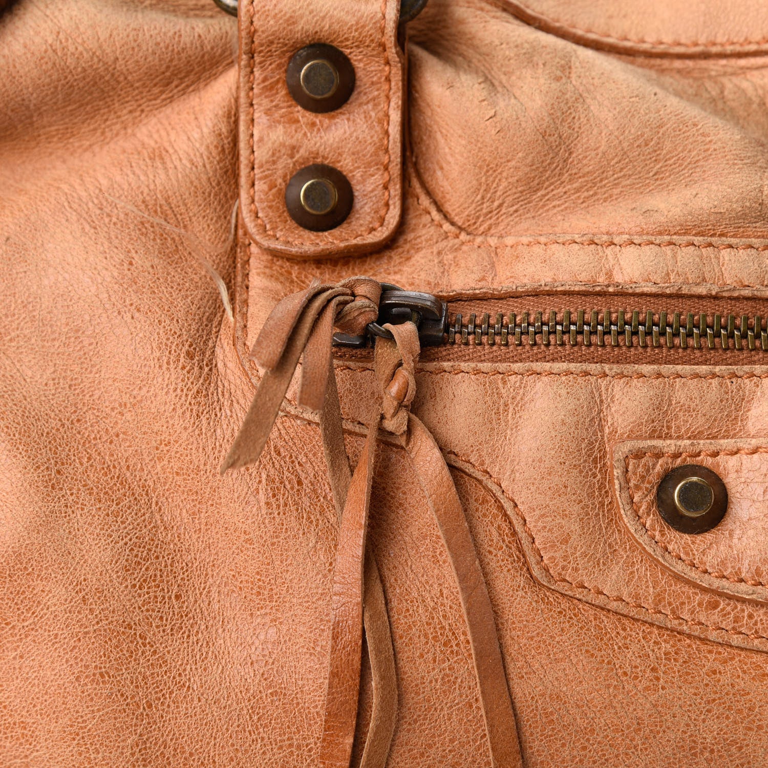 Balenciaga Agneau Classic Hardware City Marron Cannelle 12 of 14